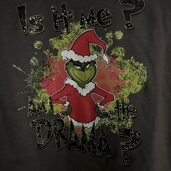 Grinch fun shirt “ Is it me am I the problem?” - Picture 1 of 5